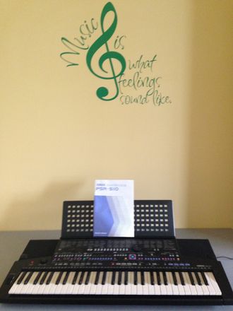 Wall decals are an easy and inexpensive way to add vibe!