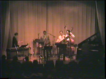 The Tuba Rules! @ DIA - April 1990 (32): Rob Pipho, Danny Spencer (Hidden), James Carter, Brad, Jaribu Shahid, Kenn Cox