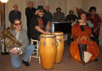 New Beginnings @ Max M. Fisher Music Center - May 2011 (4): Back: Renell Gonsalves, Gary Schunk, Keith Vreeland, George Davidson, Charles Boles, Vincent Bowens, Buddy Budson (Hidden). Front: Brad, Jerry LeDuff, John Dana, Ursula Walker