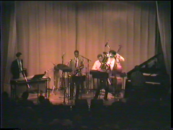 The Tuba Rules! @ DIA - April 1990 (40): Rob Pipho, Danny Spencer (Hidden), James Carter, Brad, Jaribu Shahid, Kenn Cox