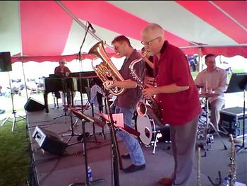 Michigan Jazz Fest (With Steve Wood) - 2010 (5): Gary Schunk, Brad, Dan Kolton, Steve Wood, Bill Higgins