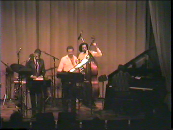 The Tuba Rules! @ DIA - April 1990 (9): Danny Spencer (Hidden), Steve Wood, Brad, Jaribu Shahid, Kenn Cox