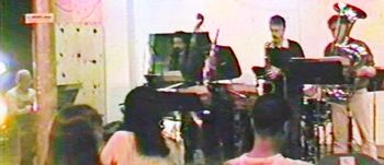 Sextet @ Paradigm Center - January 1988 (11): Kenn Cox, Jaribu Shahid, Vincent Bowens, Steve Wood, Brad