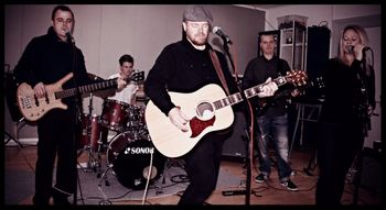 Adam_Beverly-band_rehearsal_2015 Adam Beverly - with Toke Knudsmark, Casper L. Thomsen, Rikke Madsen and Mathias Fabricius. Photo by Malene Julius