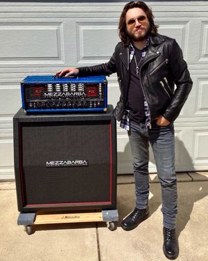Eric with his Mezzabarba M-Zero Overdrive.