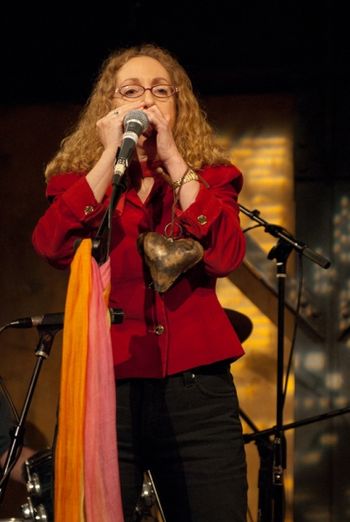 Ruby Bird with Bird Mancini appearing on BNN-TV "Transmission Hour", Summer 2011. -photo courtesy BNN-TV