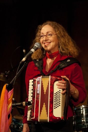 Ruby Bird with Bird Mancini appearing on BNN-TV "Transmission Hour", Summer 2011. -photo courtesy BNN-TV