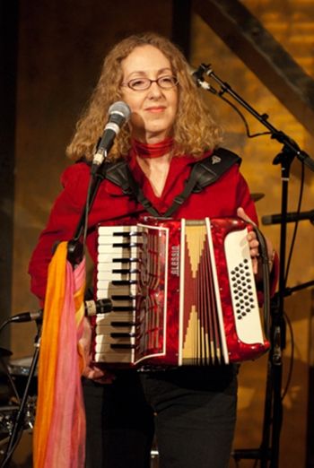 Ruby Bird with Bird Mancini appearing on BNN-TV "Transmission Hour", Summer 2011. -photo courtesy BNN-TV