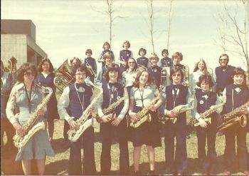 WRHS Band My high school stage band in 1974. I'm the 2nd from the right in the front row. Shortest guy in the band!