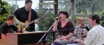 Bill with Bugsy Cline,Scott Taylor, Amanda Wilkins and Ricky Wilkins Beach Days September 3, 2013 Woodstock VA1