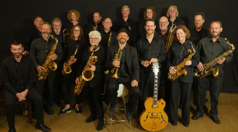RAINBOW COAST BIG BAND 2021 (Pic: Lauchie and Chris Gillett)
