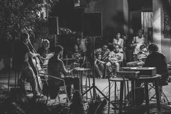 New York Bojaira-Lanjarón2 Show by the New York Bojaira at the Hotel Andalucía in Lanjarón, Granada. July-9th-2017 ©Fernando Rodríguez Marmolejo