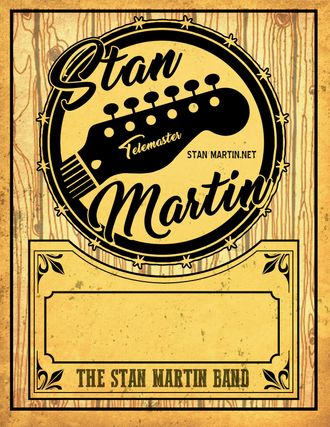 Stan Martin Band Poster