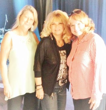 IMG_20170825_175256388_3 L-R Nashville Singer, Pat Roden, Myself and Mrs. T. Graham Brown(Shelia) backstage of the Soo Theater Project, Sault Ste. Marie, Mi..