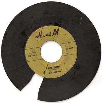 "The Body"--written by Sweet Baby James & performed by the Audios The record was banned on Portland radio for suggestive lyrics!