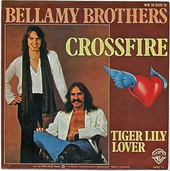 co-written with Jerry Careaga, the song was a big hit in Europe / both English and German versions g