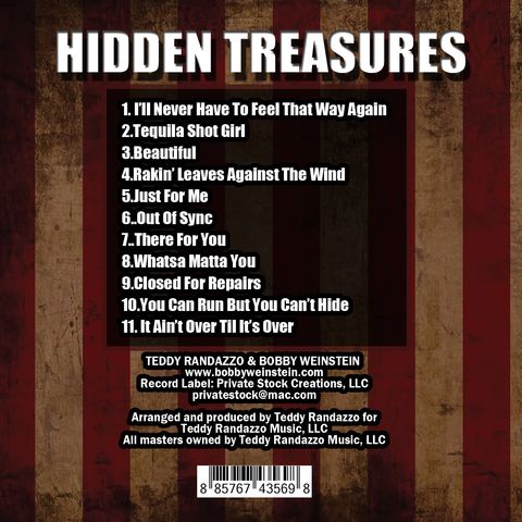 Hidden Treasures Back Cover