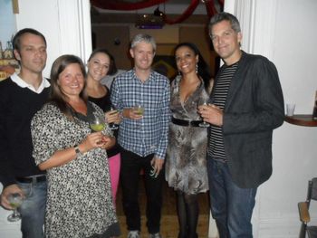 After our concert in Gothemburg with mySwedish musicians friends that played with us there! August 2