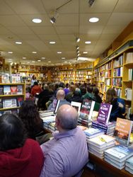 Ivy book release crowd  in March