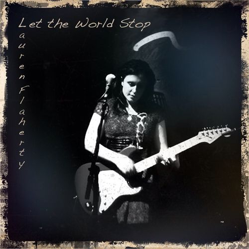 Album cover (Lauren onstage with guitar)