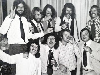1976 Colin Hannah, David, Nigels brother Mark Pickmere, Brian King, Nigel Boyd,....... Front...... Hammond, Trevor King, Bear Morgan, Ron W