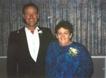 66yr old Terry Hutton (now deceased...RIP) and wife Kay....Terry sadly left us recently also... Terry..the man with the infectious laugh..a gentleman like his brother Wayne..Ruakaka SLSC boy like his brothers (6 siblings)..taught me some naughty songs tho at the Ruakaka SLSC!!."O King Cole was a merry old soul" nah..i better not!!!
