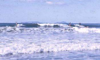 and a heck of a lot of fun sometimes too!!...summer '66 w'ere not sure who is in this photo at Sandy Bay in '66...but it could be you!!...let us know!!