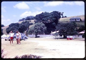 Just entitled 'Ellis..Vera..Jane'...Waipu Cove 1963...not sure who they are!!! So cool when we could park on the beach....
