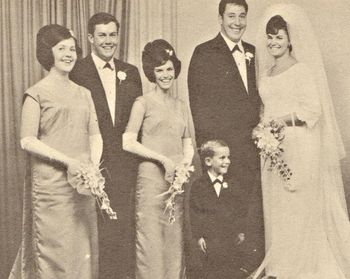 Ruakaka SLSC member Ian Milne ties the Knot in '67 and Ruakaka SLSC mate Kevin Codlin keeping him company..Ha!!..a few of theses guys were just a little older than us and seemed to settle down when we were about to embark on the Hippie trail....