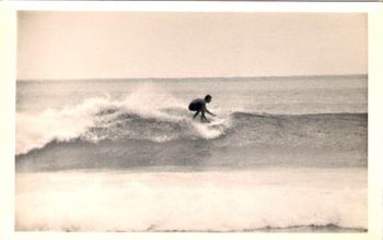 Whangarei boy Mike Baker looking very polished here at shippies! This photo is very typical of Mikes Crouched style...bit like Johnny Aytons style....
