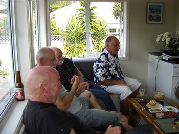 Guess!!!!...2012 and yes thats Ken Beehre..still trys to surf, but has a dodgy hip these days....was telling us he used to carry huge boar out of the bush....what a dreamer!!!