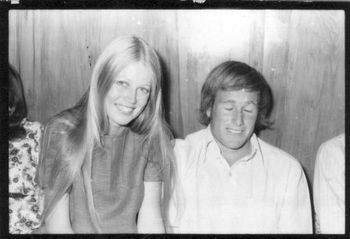 another Auckland boy...Mike Cade at our wedding!! Mike doing the shy thing...also with some pretty girl he snached from somewhere!!..ha!