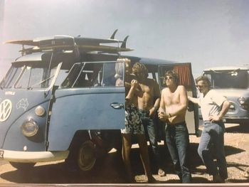 'legs' bro..Mike Rouw..South Africa 1970. Heading up the west coast on our way to Ellands Bay. Stopping to get directions.!! It was like that back then.!!