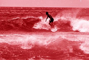 Advocate photo ...straight out of the bible...Ha!!... sloppy day at Waipu ...Autumn of '67......dont know who it is...but he's got the 'Gant' style.....