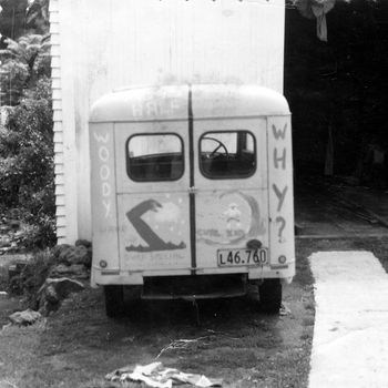 But back in Whangarei ...Mike Kings Woody........i think it was an old 'Bradford' 1963 was the year where it all exploded for us!!...Wayne Hutton, Mike, myself and Geoff Beasley would hang out together every weekend, surfing , skateboarding...you name it..we were into it!! ..was awesome fun times!!