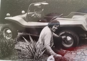 Remember these Dune buggies!!!! John Ivy, ... Kensington boy... John built the car, Volkswagen chassis, fiberglass body....very cool!!..