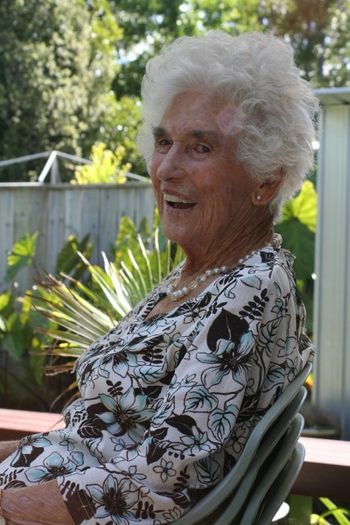 94 yr Mrs King.Awesome lady.Mike,Brian,Trevors,Dennis's & Pats mum who has gone on to better things What a great lady she was..always gave us scones and things when we came skateboarding at her house..always friendly to the surf crew and often hung out (was that the right words!!!) at Uretiti beach with the fam..where they learnt to surf!! now deceased RIP