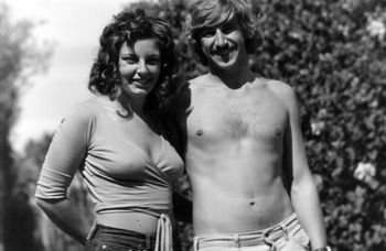 Roger (Crisp) and Robin...already or soon to become another couple to tie the knot!! Yes it was all happening around then..& a lot of the old frienships went in different directions as many were getting marrried.....also took a trip to Gisborne with Rog in the summer of '71 & i remember playing 'Maggie May' by Rod Stewart all the way..Ha!