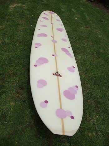 and here's a brand new 1966 Dunlop board.....still hadn't been ridden... not an ounce of wax on it...straight off the production line........only difference is!!!.....this photo was taken in 2013…..still waiting to be ridden after 46 years...how awesome is that!!!