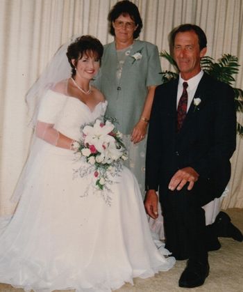Proud dad ...Wayne Hutton..father of the bride!!!.. one of the highlights of Waynes (and Ruths) life..before he left us..more than a decade ago now...