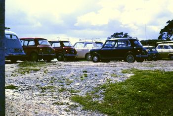 and.. what car do you think was the most popular surf wagon around '66..(photo Waipu Cove) ...yes, heaps of us had minis, but Peter Delarue had a 'Cooper S'...now that was a very cool car...of course he was the only one of us that could afford one..Ha!!...