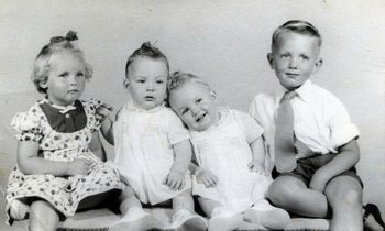 up and coming Ruakaka (camping) surf locals.... Wendy, Paul, John, and Dennis Knight....of the famed Knight family....