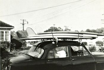 Ross's classic FE Holden...1963...man those roofracks were dodgy!! 63 Maunu rd...everyones regular hangout....
