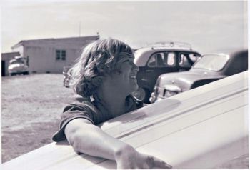 Anne Worsfield...Waipu Cove '64 Anne was the local dental nurse (murder house) at Waipu school...which was pretty handy to the Cove....hence Anne was a Cove regular!!