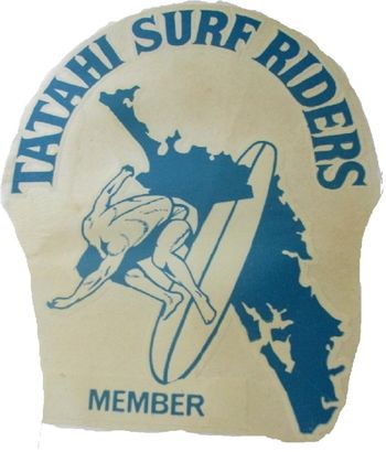 original 1966 members decal....Brian did a very cool job on this.... not sure what the 'one finger' salutes for tho...Ha!!