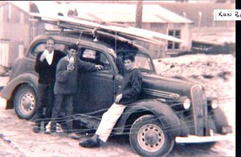 But for some of the younger blokes ....it was still just..surf!..surf!..surf! Ken Beehre...Gary Orevich...Tony Kivell...autumn of '67...no doubt... about to get up to some mischief by the look on those cutie-pie innocent faces!!!!! ha!