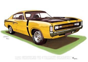 and the 'Grunty' '71 Charger awesome stuff Greg...his contact details...ok ...gregsart@hotmail.co.nz....cheers......'viva la old fullas'!!!