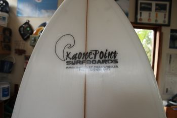 Keeping it simple...just like 'Col'... however Mark has also had some high praise for his involvement in the surfboard industry and ...Pullman Pullman also mentions him in her interview.....awesome Mark