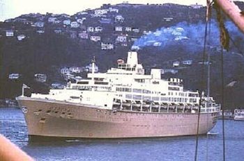 We then hitch-hiked to Wellington via New Plymouth..... Staying at a place called "The Castle' in New Plymouth (sort of a surfie hang-out house....like the infamous Maunu rd digs)..then to Wellington and the 'Oriana' to sydney...The Oriana was most surfers chosen source of trans-tasman travel then!!