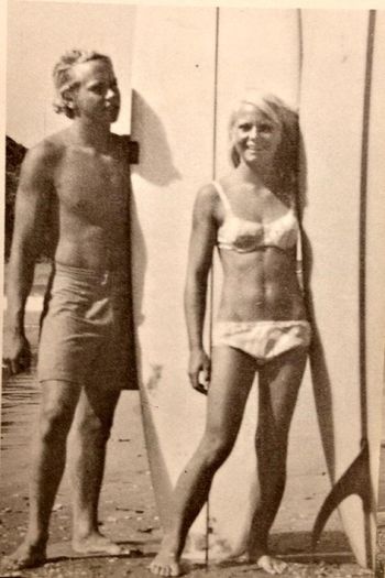 Waipu Cove regular....Auckland boy Tony Ogilvy.. Mr nice guy 'Tony' and some nice chick as usual....anyone know who she is!!